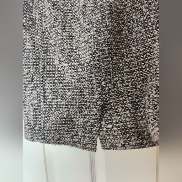 Talbots  2P Brown Tweed WOOLBlend Pencil Straight Lined Zipper Women Skirt - Picture 6 of 8